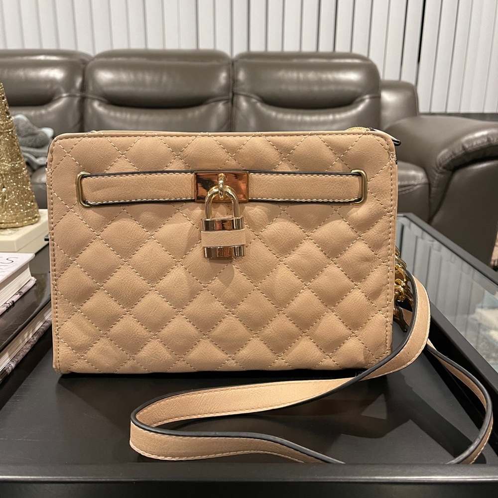 Call It Spring Light Pink Crossbody Purse